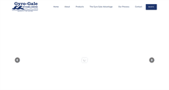 Desktop Screenshot of gyrogalestabilizers.com